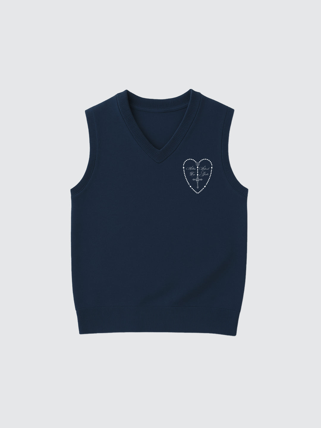 Uniform Sweater Vest Heart