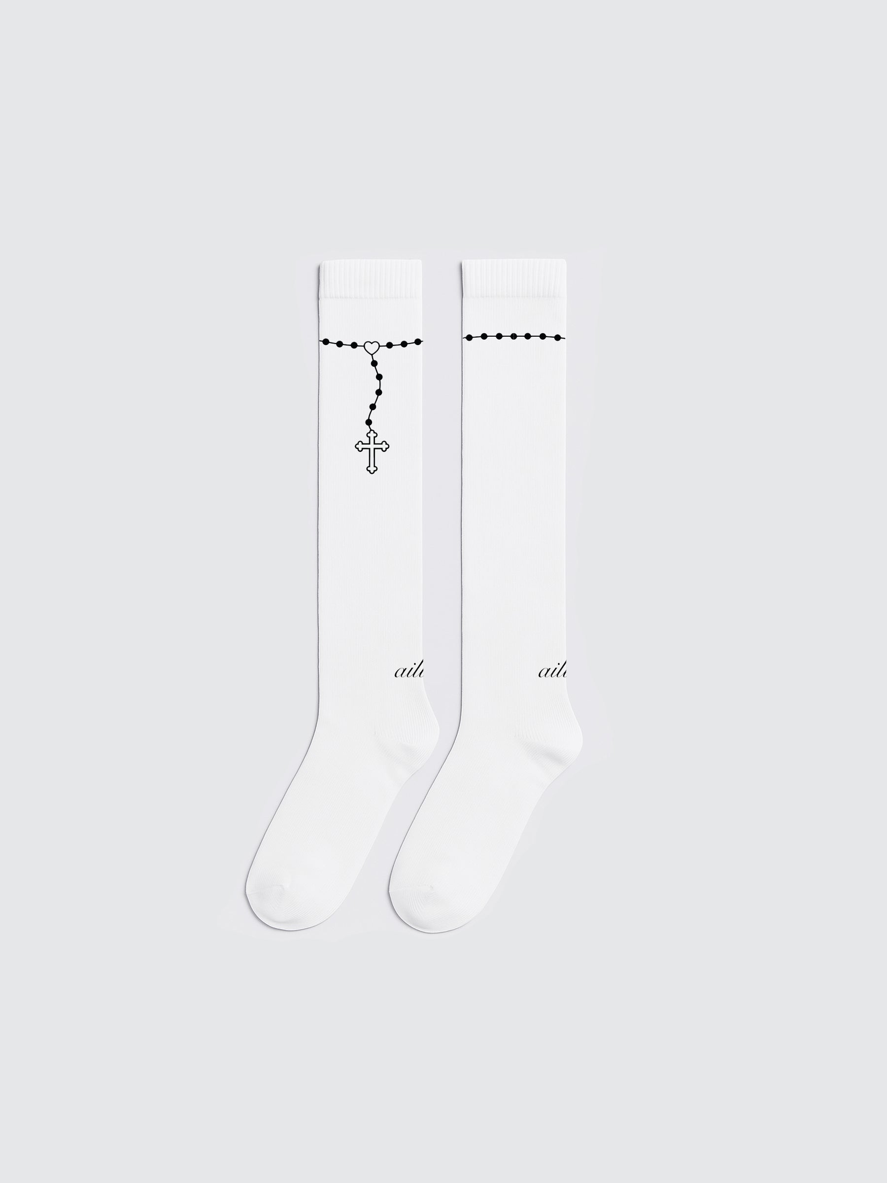 Annette Rosary High Socks – Aillia