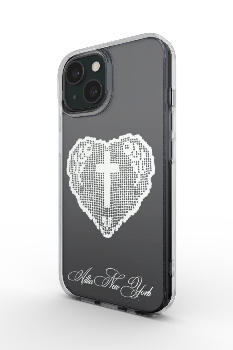 Heart Cross Phone Case