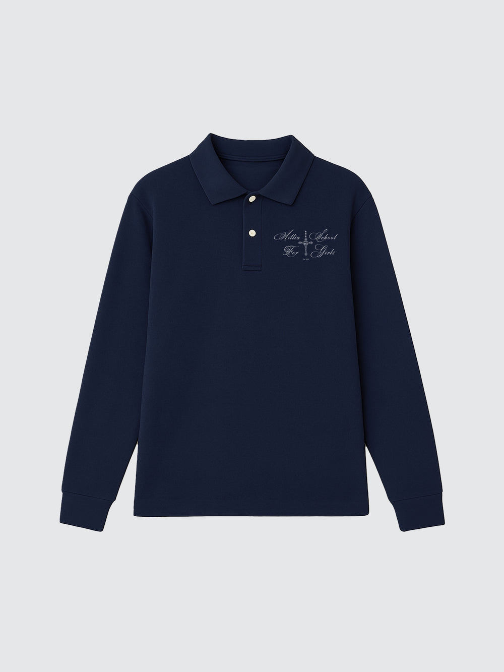Long Sleeve Polo Dress