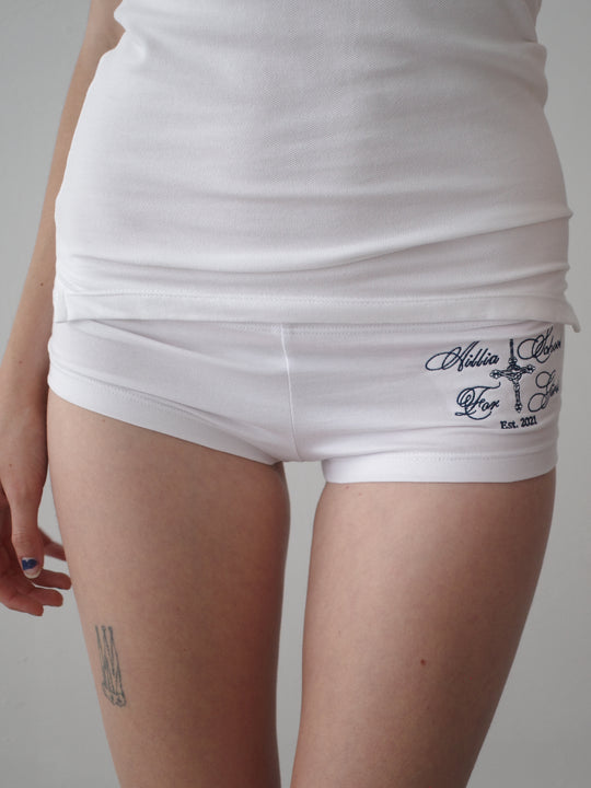 Uniform Mini Shorts