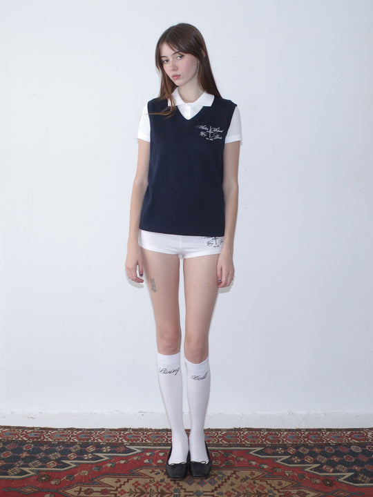 Uniform Sweater Vest Cross