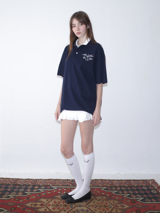 Short Sleeve Polo Dress