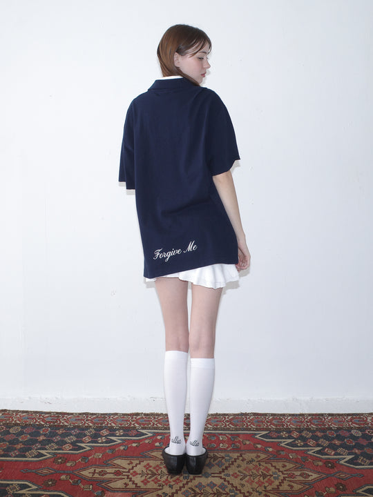 Short Sleeve Polo Dress