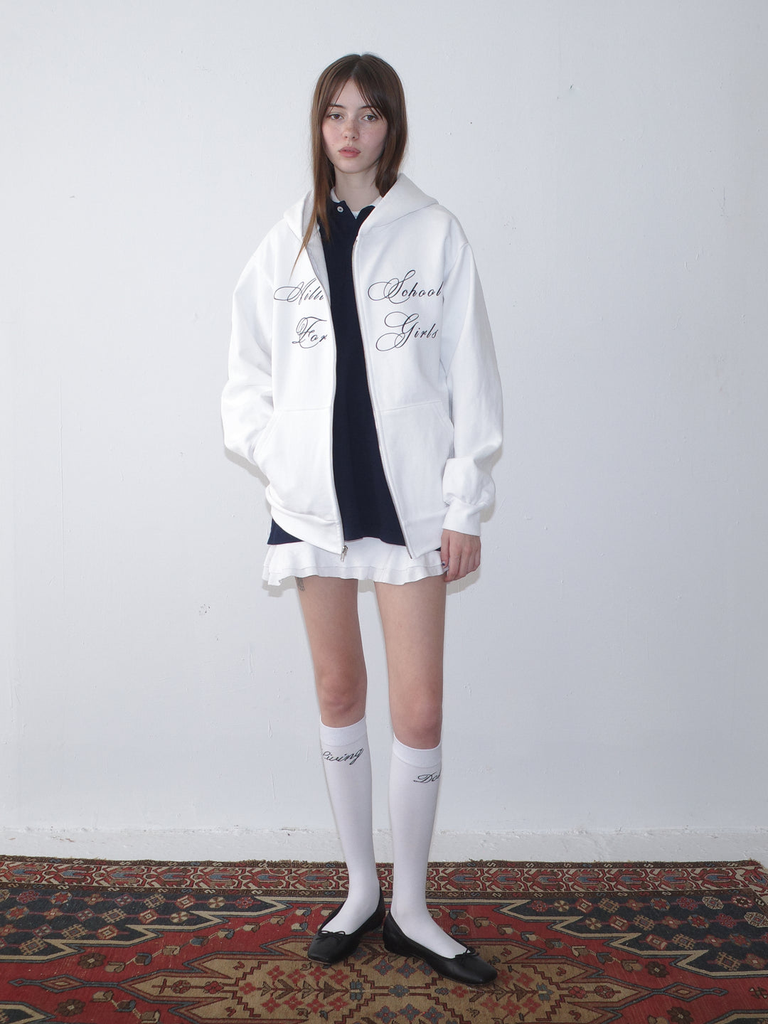 Uniform Hoodie White