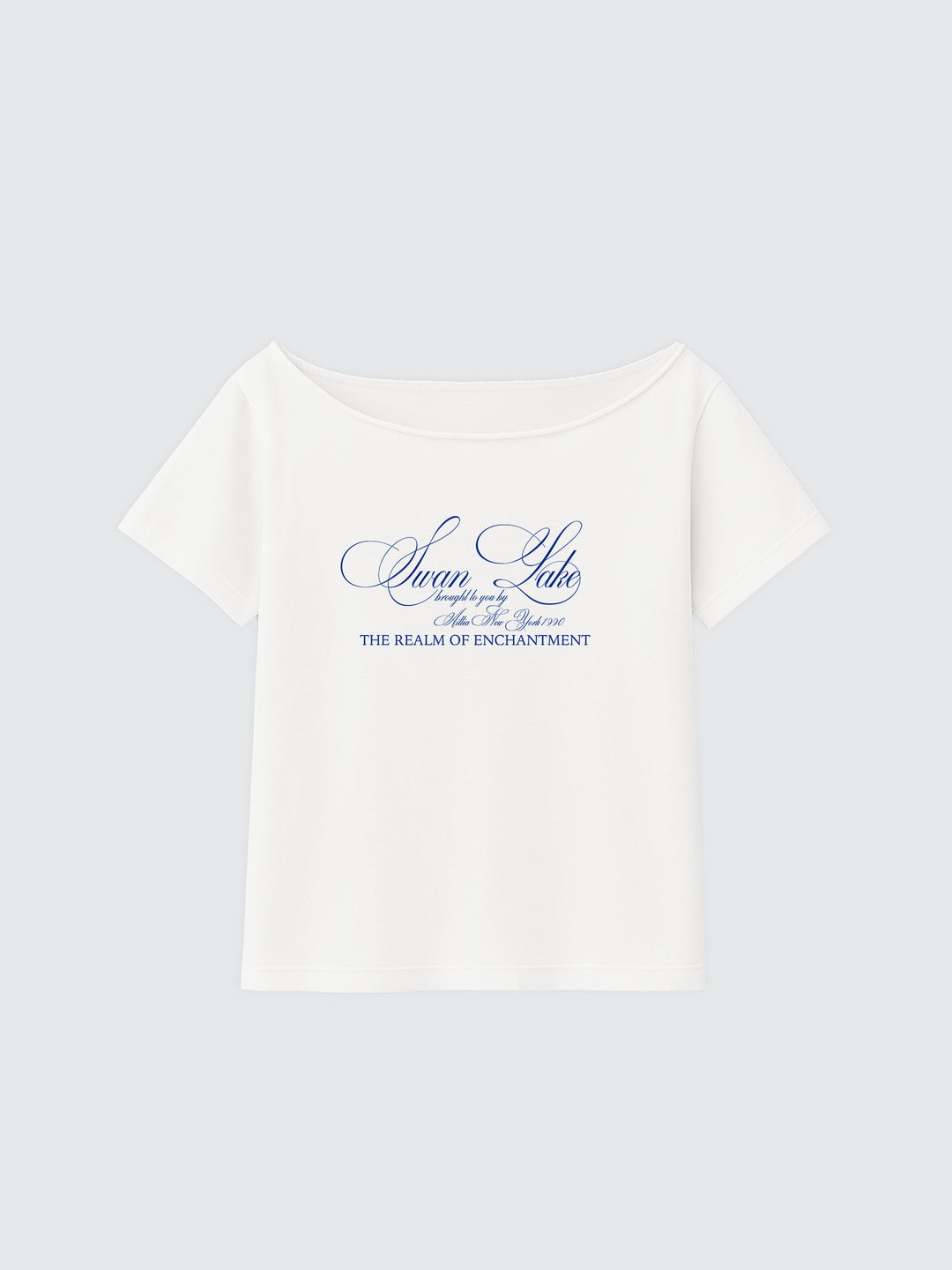 Swan Lake Off Shoulder T-Shirt